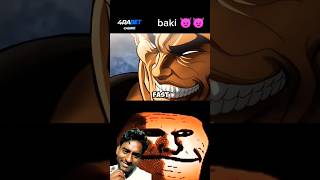 Baki hanma fight 4k HD baki hanma season 3 anime baki bakivsyujiro greenscreen green [upl. by Lovich]