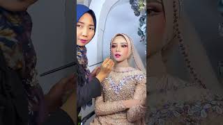 KESABARAN MUA ADA BATASNYA😱😱😱shorts makeup riaspengantin [upl. by Eidnak]