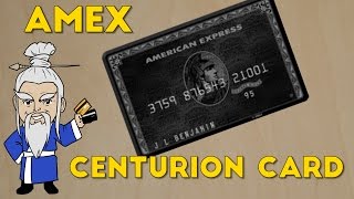 What is the Amex Centurion Card And How to Get it [upl. by Daph898]