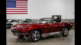 1965 Chevrolet Corvette For Sale  Walk Around 29k Miles [upl. by Alaj]