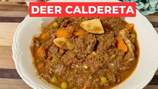 Deer Caldereta  How to Make Slow Cook Deer Meat Caldereta  By Ross Kitchen Recipes [upl. by Notyard]