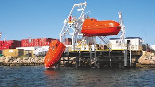 Survitec Lifeboat Inspection [upl. by Fleece]