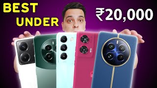 Top 5 Best Mobile Phones Under ₹20000  Best Smartphones Under 20000 🔥 [upl. by Jamnis]