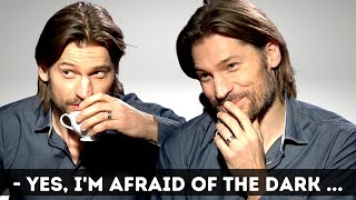 Nikolaj CosterWaldau in Danish Why he is Afraid of The Dark  How GOT Fame affects him cc in EN [upl. by Bazar]