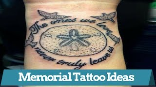 Memorial Tattoo Ideas [upl. by Ahtiuqal]