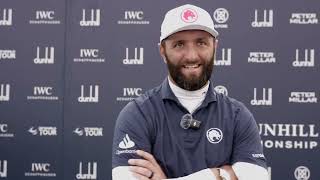 Jon Rahm Post Third Round Saturday 2024 Alfred Dunhill Links Championship [upl. by Bixler]