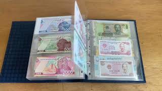 World Banknote Collection  Asia  pt1 [upl. by Safier]