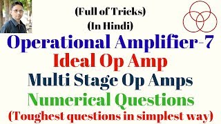 Operational Amplifier7  Multistage Op Amps Analog Electronics63 by SAHAV SINGH YADAV [upl. by Keverne]