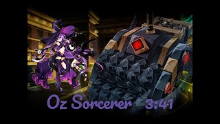 Elsword 201 Fabricated City 341 Oz Sorcerer [upl. by Ecnatsnok]