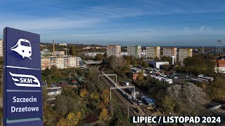 SKM Szczecin  Szczecin Drzetowo LK406  LipiecListopad 2024 [upl. by Lambard8]