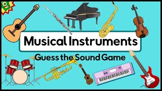 Musical Instruments Quiz  Musical Instruments ESL Game [upl. by Anerys]