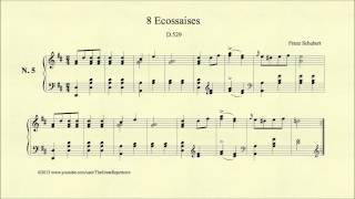 Schubert 8 Ecossaises D 529 No 5 [upl. by Leggett573]