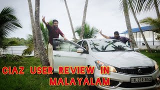 CIAZ USER REVIEW IN MALAYALAM [upl. by Dincolo]