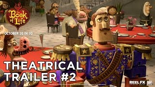 The Book of Life Theatrical Trailer 2 HD  In Cinemas Now in 3D [upl. by Haas434]