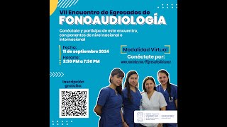 VII Encuentro de Egresados de Fonoaudiología [upl. by Ahsym]