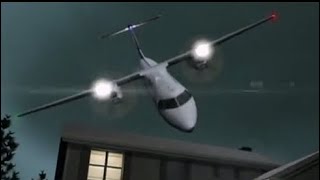 Colgan Air Fligh 3407  Crash Animation 2 [upl. by Ives871]