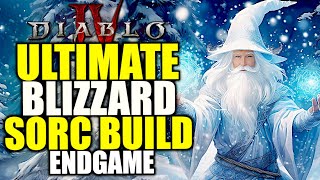 Diablo 4 BEST Sorcerer Build for Season 4  BLIZZARD Sorcerer Build [upl. by Rosenkranz937]