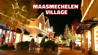 Vlogmas 1 Maasmechelen Village Luxury outlet Shopping in Belgium [upl. by Gallager660]