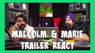 ZENDAYA  REACTION MALCOLM amp MARIE TRAILER [upl. by Kline]