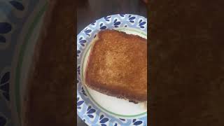 Ghost pepper grilled cheese sandwich today’s lunch ￼ [upl. by Anilrats]