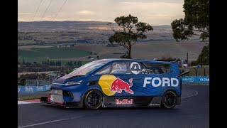 Allelectric custommade Ford SuperVan 42 breaks Bathurst record [upl. by Novihc]