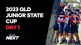 2023 QLD Junior State Cup  DAY 1 [upl. by Ennaerb]