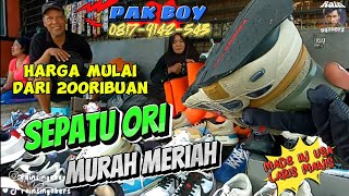 Sepatu ORI Made in USA murah ada di PASAR LOAK JATINEGARA [upl. by Amadeo126]