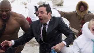 Jimmy Fallon at the Polar Plunge [upl. by Yusem]