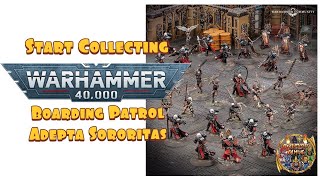 Start Collecting Warhammer 40000 Boarding Patrol Adepta Sororitas [upl. by Adnamor]