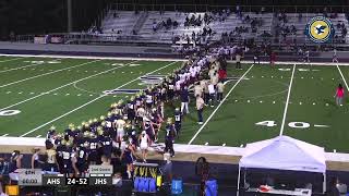 JACKSONVILLE HIGH SCHOOL VS ANNISTON HIGH SCHOOL VARSITY FOOTBALL [upl. by Zeus]