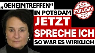 quotGeheimtreffenquot in Potsdam Eine Teilnehmerin sagt wie es wirklich war [upl. by Waldo]