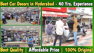 Best Car Decors in Hyderabad  100 out of 100 satisfied customers  40 Years Experience 🚗🚔 [upl. by Kcerred]