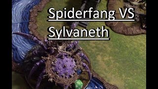 Sylvaneth vs spiderfang Aos Battle report 1500pts [upl. by Massimiliano947]