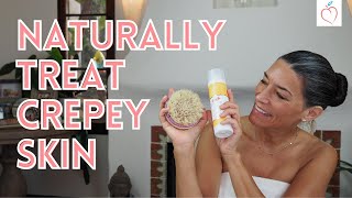 How to Treat Crepey Skin Naturally  Peaches Skin Care [upl. by Milton]