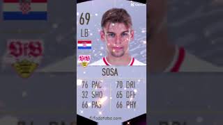 Borna Sosa fifa card croatia fifa fifamobile hrvatska edit dinamozagreb ajax [upl. by Bekaj]