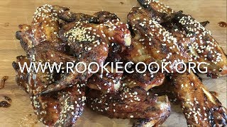 Miso Caramel Chicken Wings [upl. by Septima]