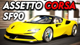 Ferrari SF90 Spider  Assetto Corsa [upl. by Lehar315]