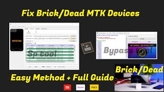 Unbrick MediaTek Xiaomi Devices Ft Poco M2  No Fastboot ❎ No Recovery ❎  100 Fixed 🔥 [upl. by Rydder]