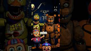 Fnaf 15 animatronics fivenightsatfreddys fnaf fivenightsatfreddy [upl. by Sirraj]