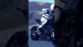 Qooder🤑Bike Tilting😵 3 Wheels shorts trending quad new bike [upl. by Margery]