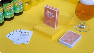 Now on Kickstarter Beer Cards A Deck Of Playing Cards All About Beer [upl. by Eenoj]