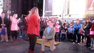 Times Square Proposal Fail [upl. by Tonye]