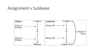 ASSIGNMENT v SUBLEASE [upl. by Nelad]