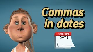 Commas in Dates [upl. by Ahcorb]