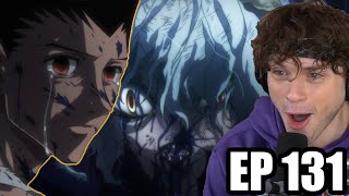 GON VS PITOU  GONS TRANSFORMATION IS INSANE  Hunter x Hunter Episode 131 Reaction [upl. by Geralda]