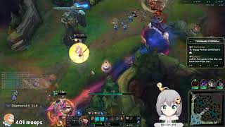 KR D1 Bard girl 다이아1 바드 누나 ૮₍´ ｡  ꒳  ｡₎ა video [upl. by Maisie]