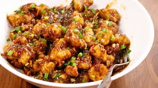 Gobi Manchurian  Easy amp Crispy Restaurant Style Recipe  CookingShooking [upl. by Ynatsyd]