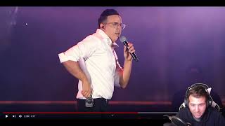 Yaakov Shwekey Live Park  Netzach Israel  Reaction [upl. by Airogerg680]