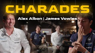 Williams Racings’ Alex Albon and James Vowles Play Charades [upl. by Jonas]