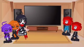 quotDSAF Reacts to Stuck Insidequot  DSAF  Gacha Club [upl. by Kcirdahs]